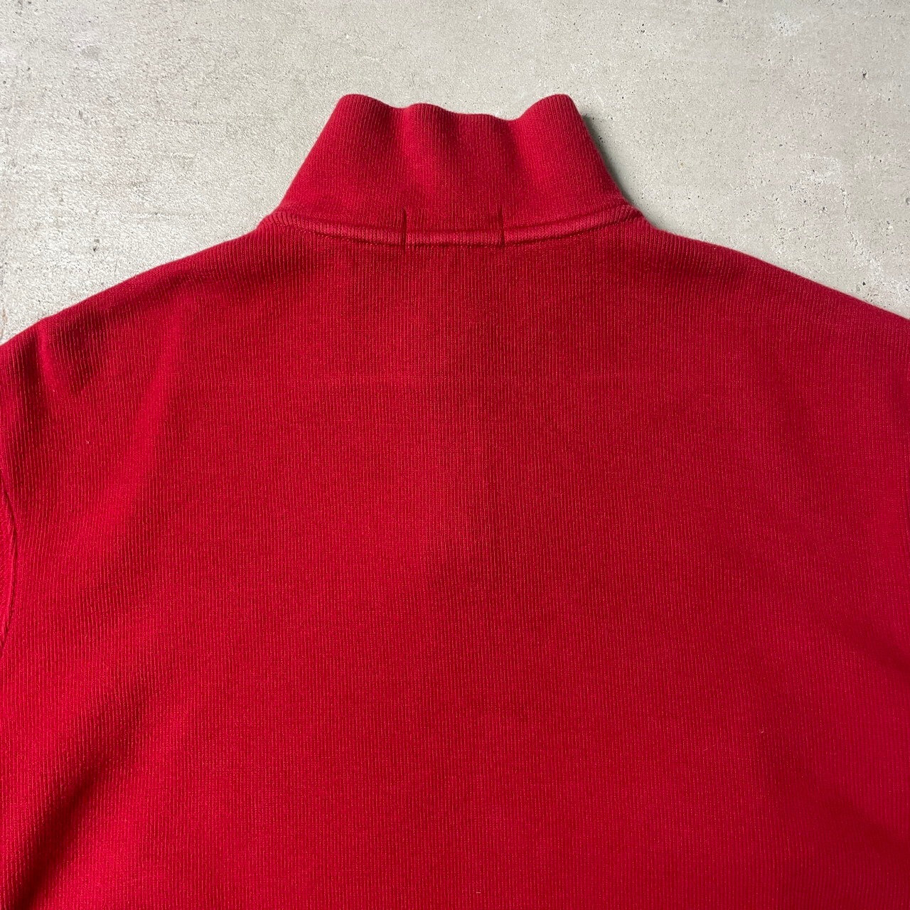 Polo Ralph Lauren ポロラルフローレン リブスウェット ハーフジップ 
