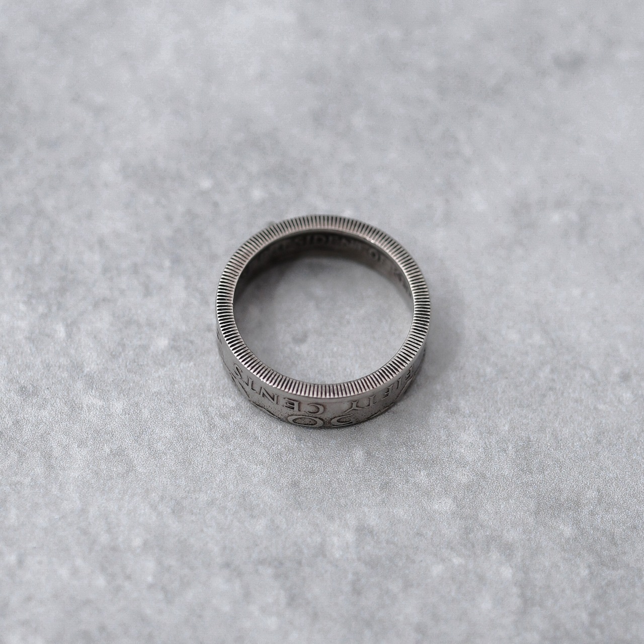 ケニア 50セント コインリング｜KENYA 50CENTS COINRING