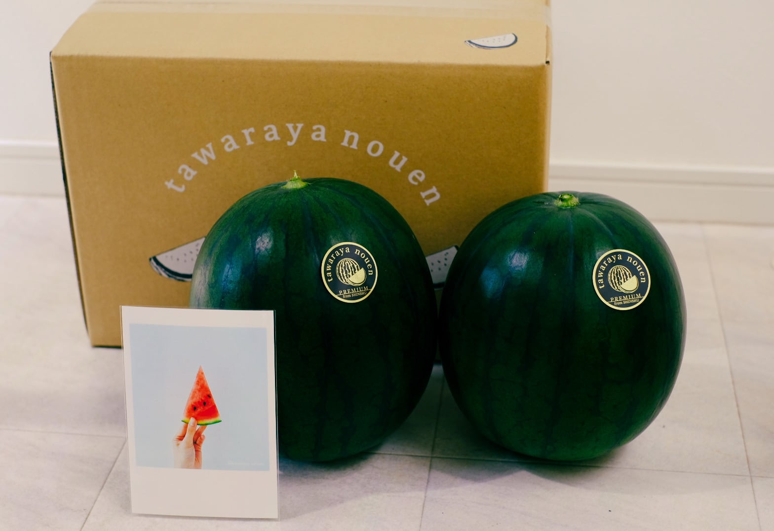 『ワン』スイカからヒヨコちゃん 絶対にシェアするなよ、絶対にだ #シェア5万未満でスイカ