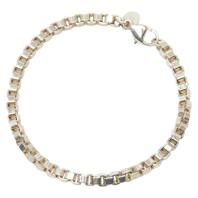 ティファニー ベネチアン ブレスレット SV925 シルバー レディース TIFFANY&Co. 【中古】
