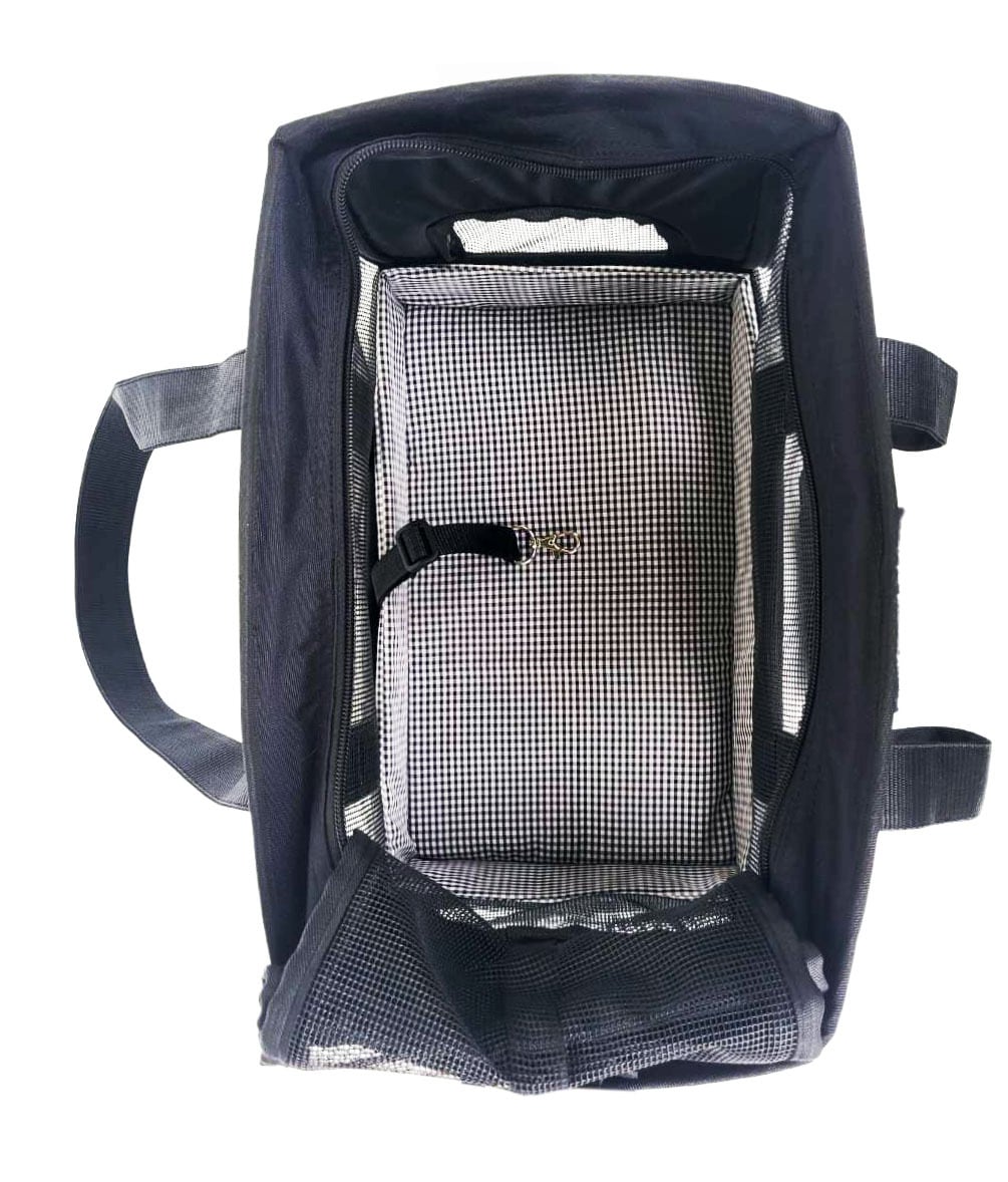 【キャリーバッグ】シンプルメッシュキャリー