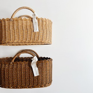 【新色追加】UTILE oval handle basket (Lsize)