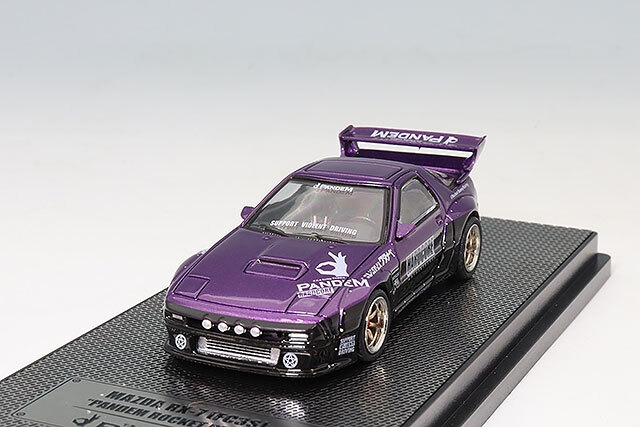 INNO Models（イノモデル） 1/64 Mazda RX-7 (FC3S) “PANDEM ROCKET BUNNY” パープル 　IN64-RX7FCP-PB