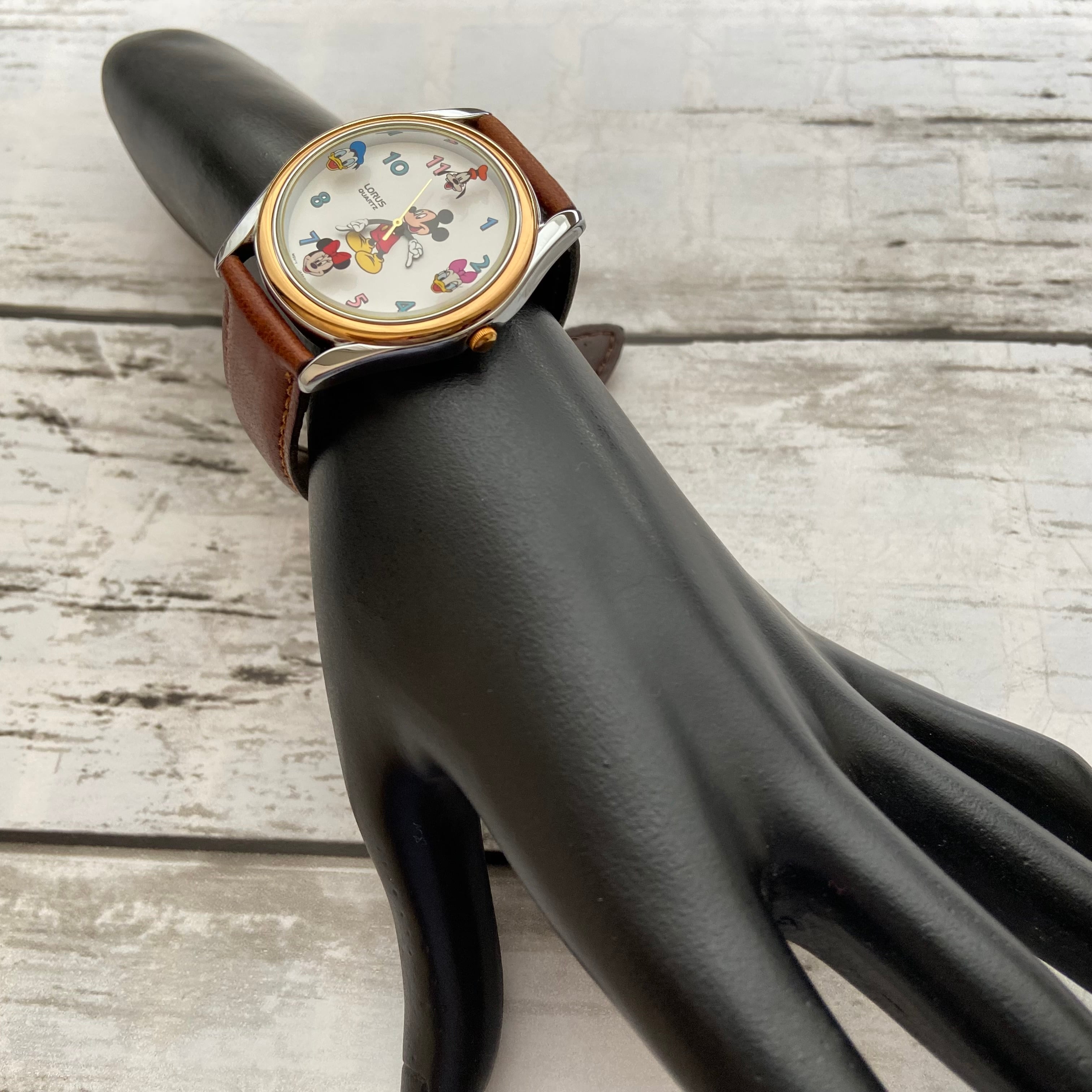 希少】90年代ヴィンテージ LORUS（SEIKO）ミッキーマウス 腕時計