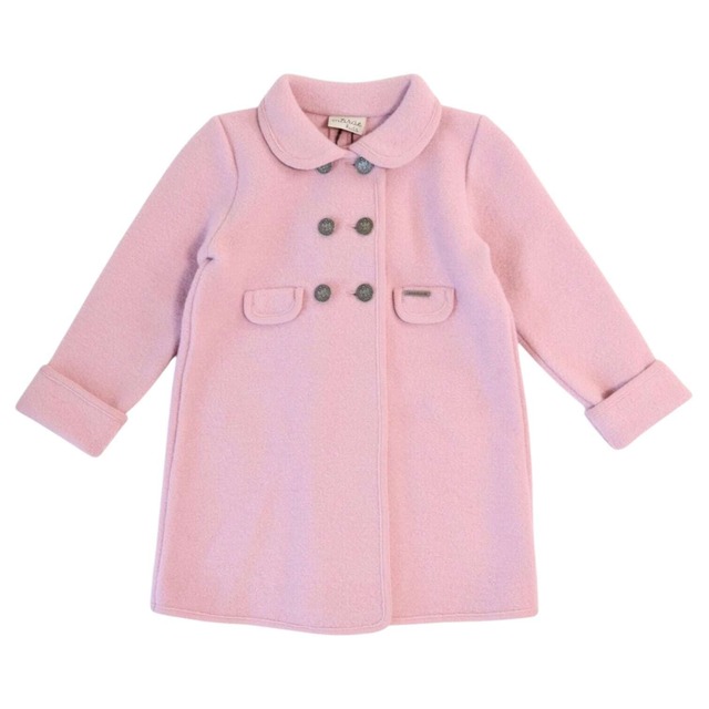 Marae - Double breasted coat Rose