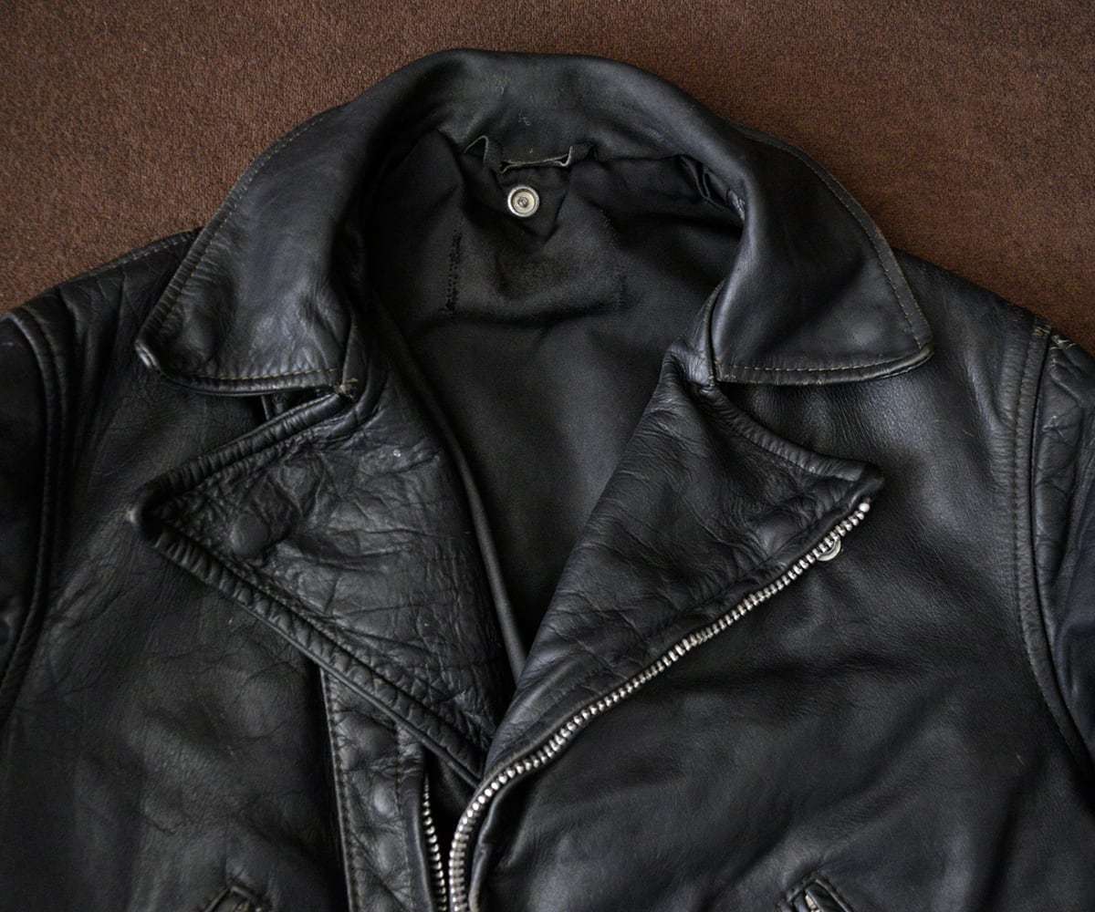 70s SCHOTT CHP MOTORCYCLE JACKET 40 | SECOND TIME GLORY