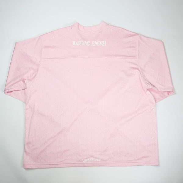 Size【XXL】 CHROME HEARTS クロム・ハーツ MESH WARM UP JERSEY PINK