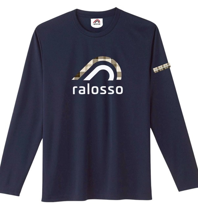 チェックシンボルソフトロングTシャツ