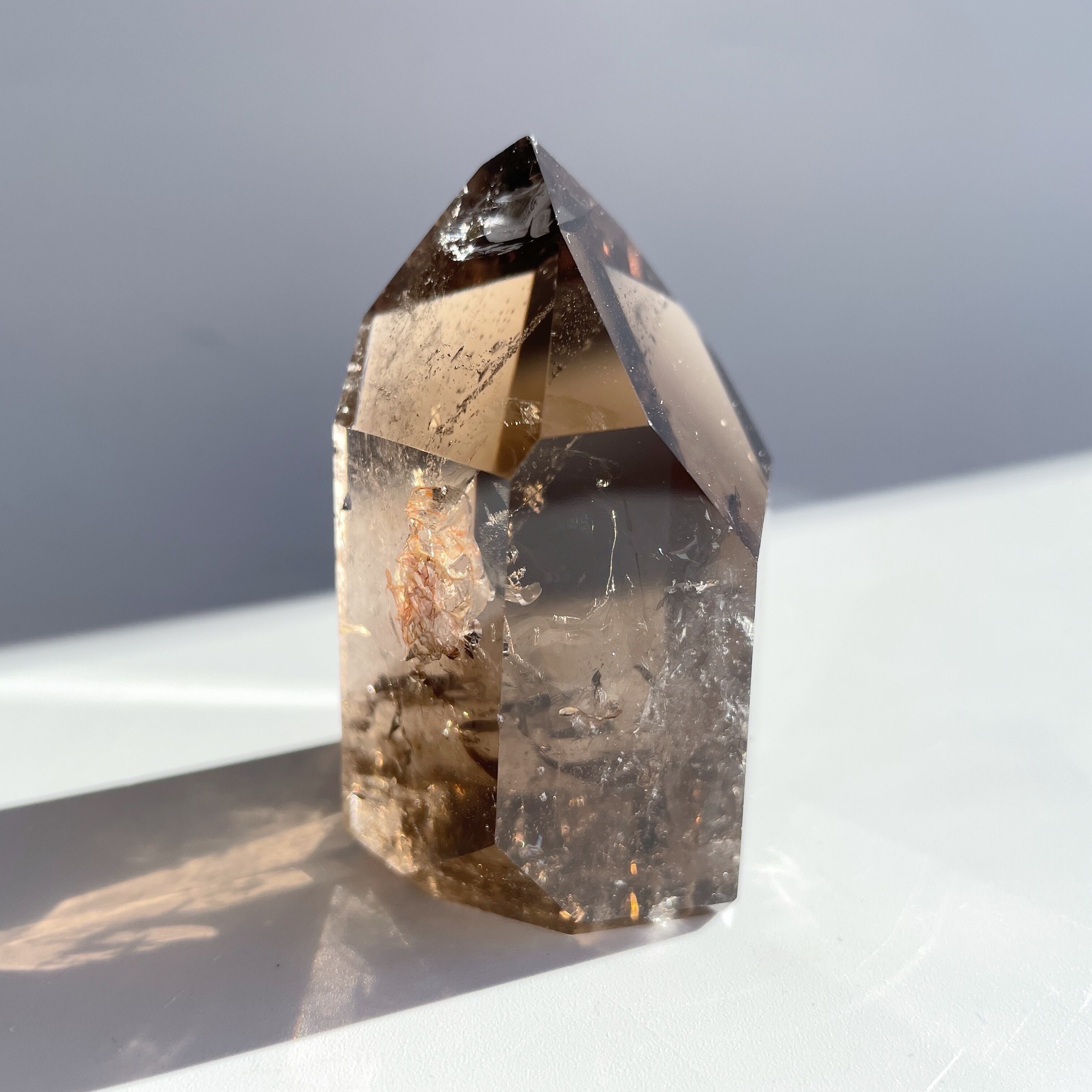 スモーキークォーツ タワー05◇Smoky quartz Tower◇天然石