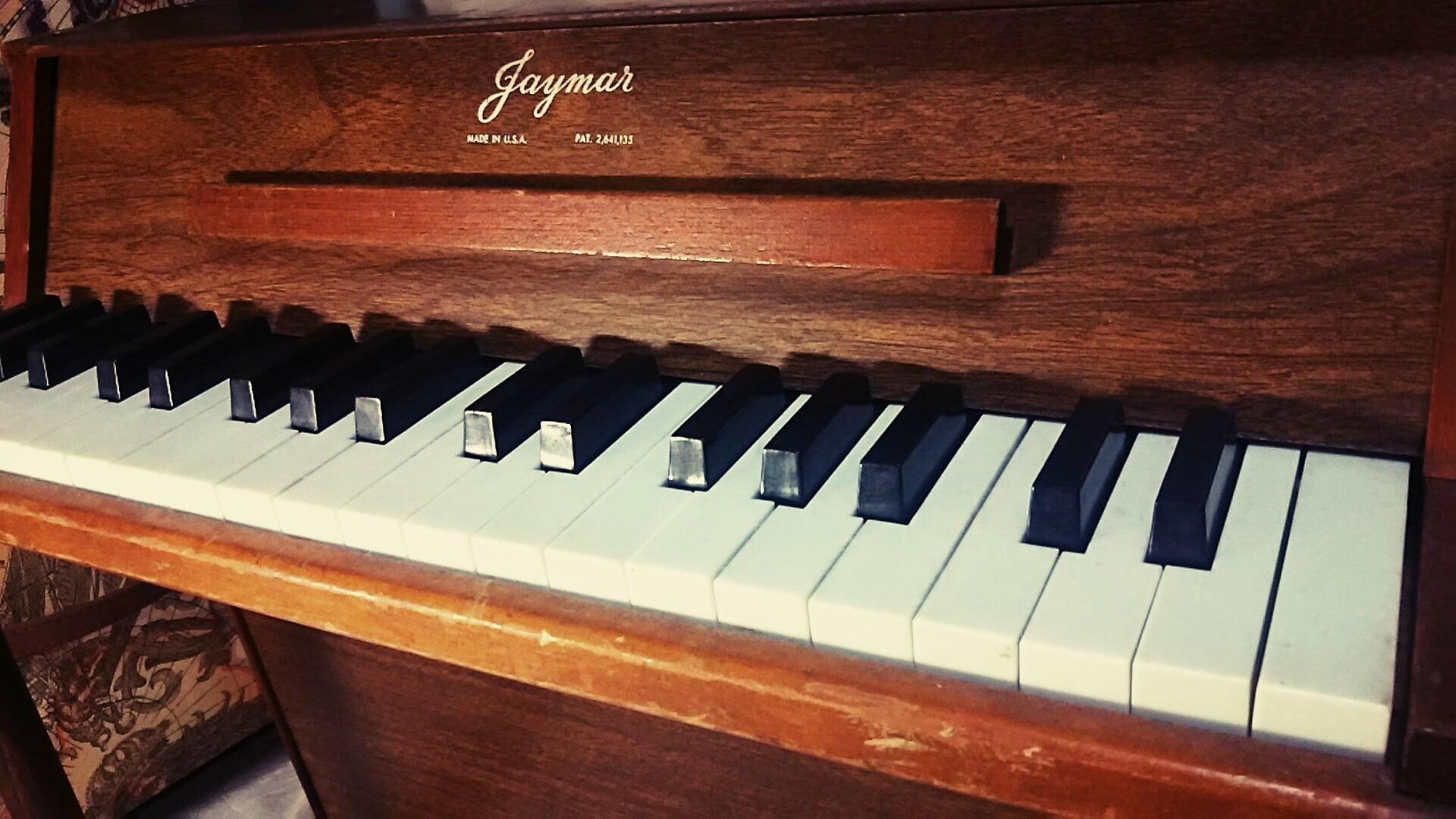 vintage〕 jaymarトイピアノ 37鍵盤 ② | おもちゃ楽器.com