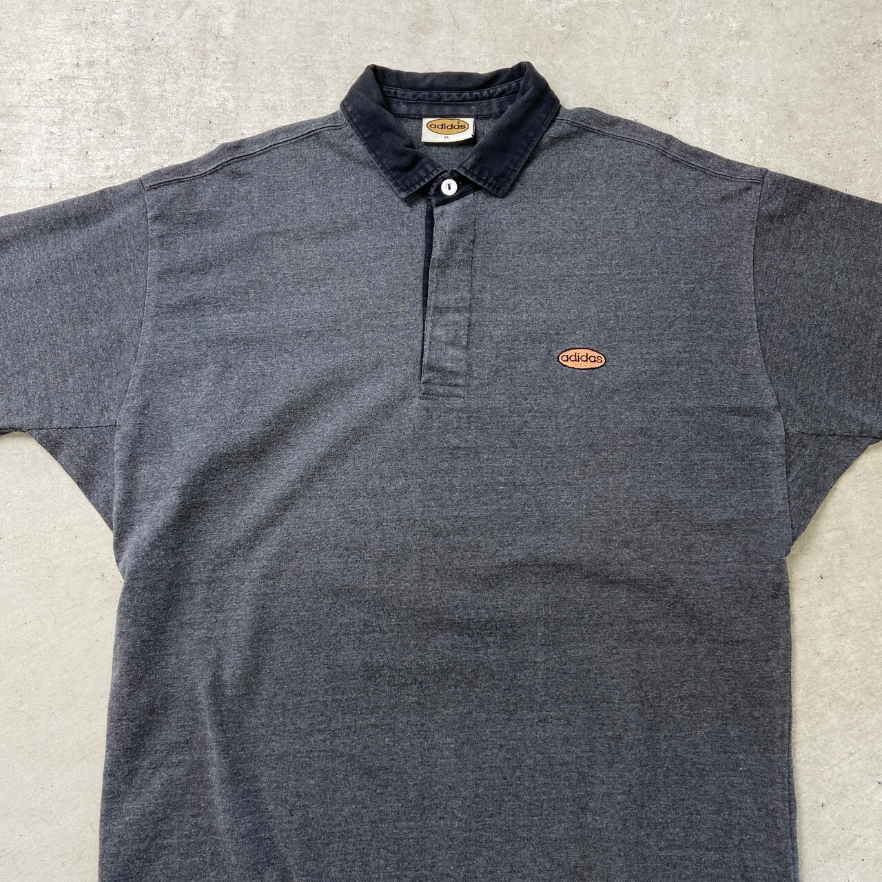 80年代~90年代 ポルトガル製 adidas アディダス 長袖 ポロシャツ  