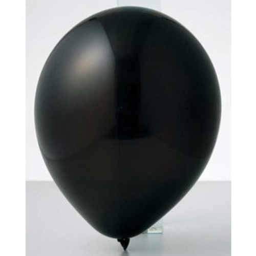 デコレーターカラー 風船 100個入り（ブラック）10インチ       100 pieces of balloon 10inches 