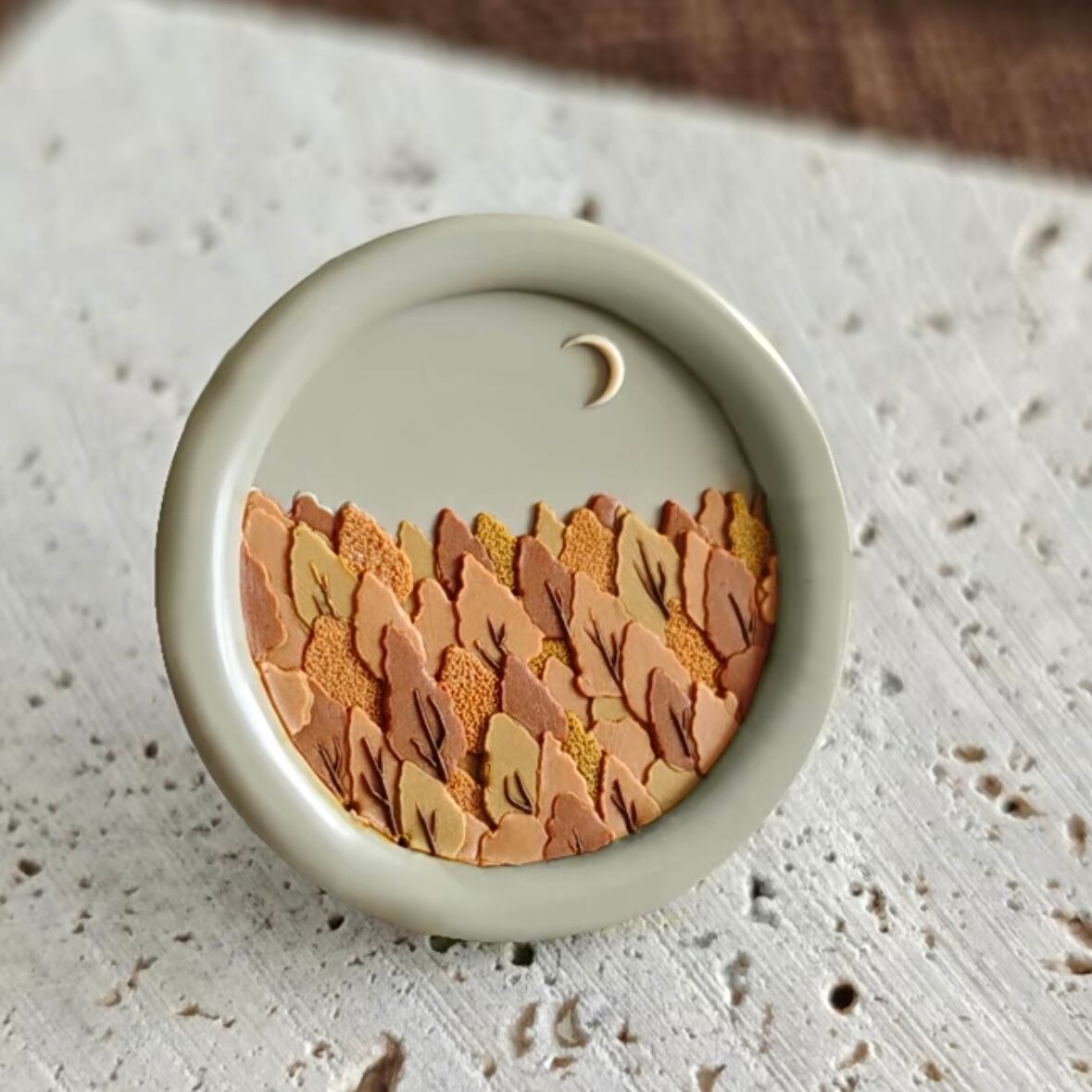 月夜の林 – Moonlit Forest ・シーリングスタンプ