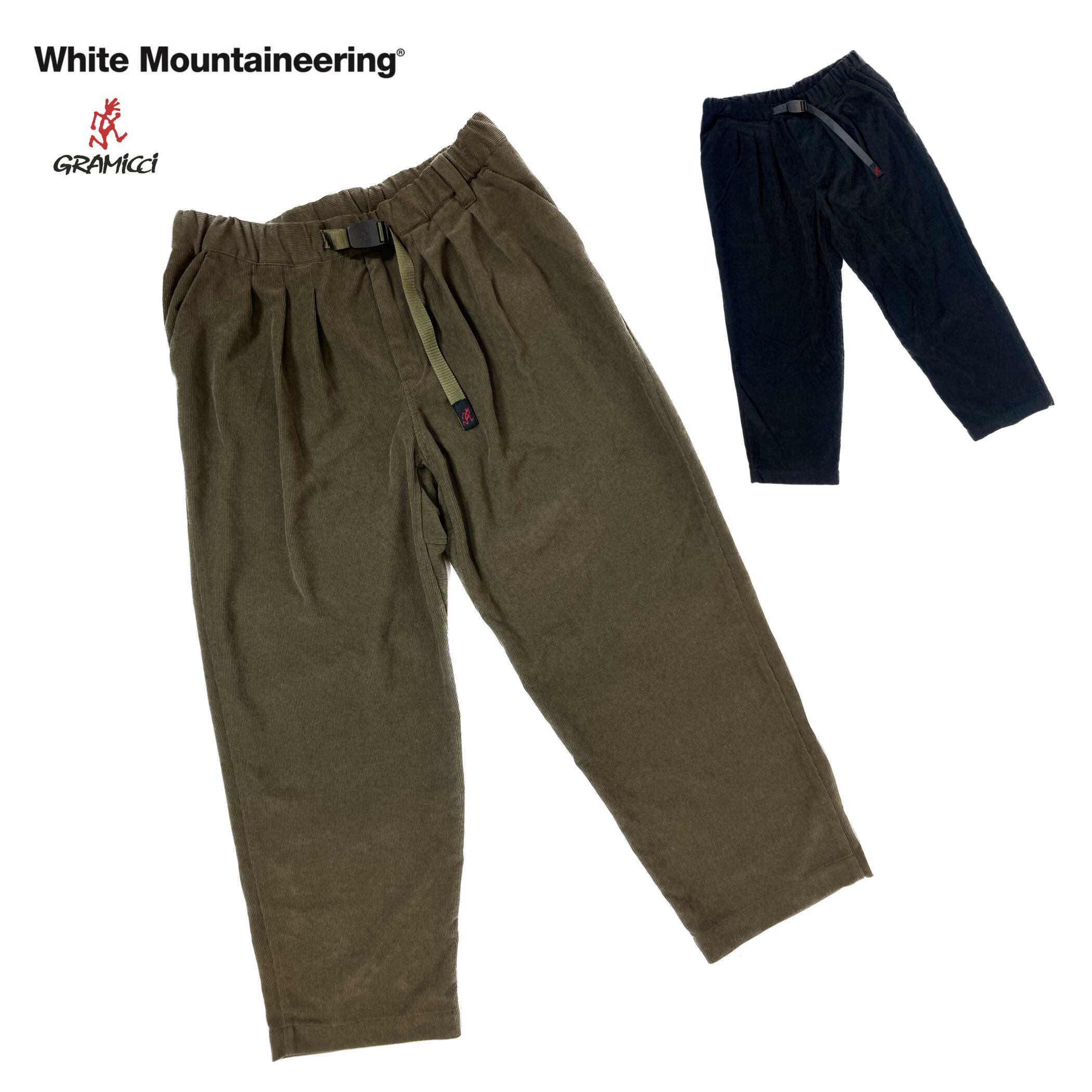 WM × GRAMICCI / Corduroy Wide Tapered Pants | WISE clothing WM × GRAMICCI / Corduroy Wide Tapered Pants | WISE clothing