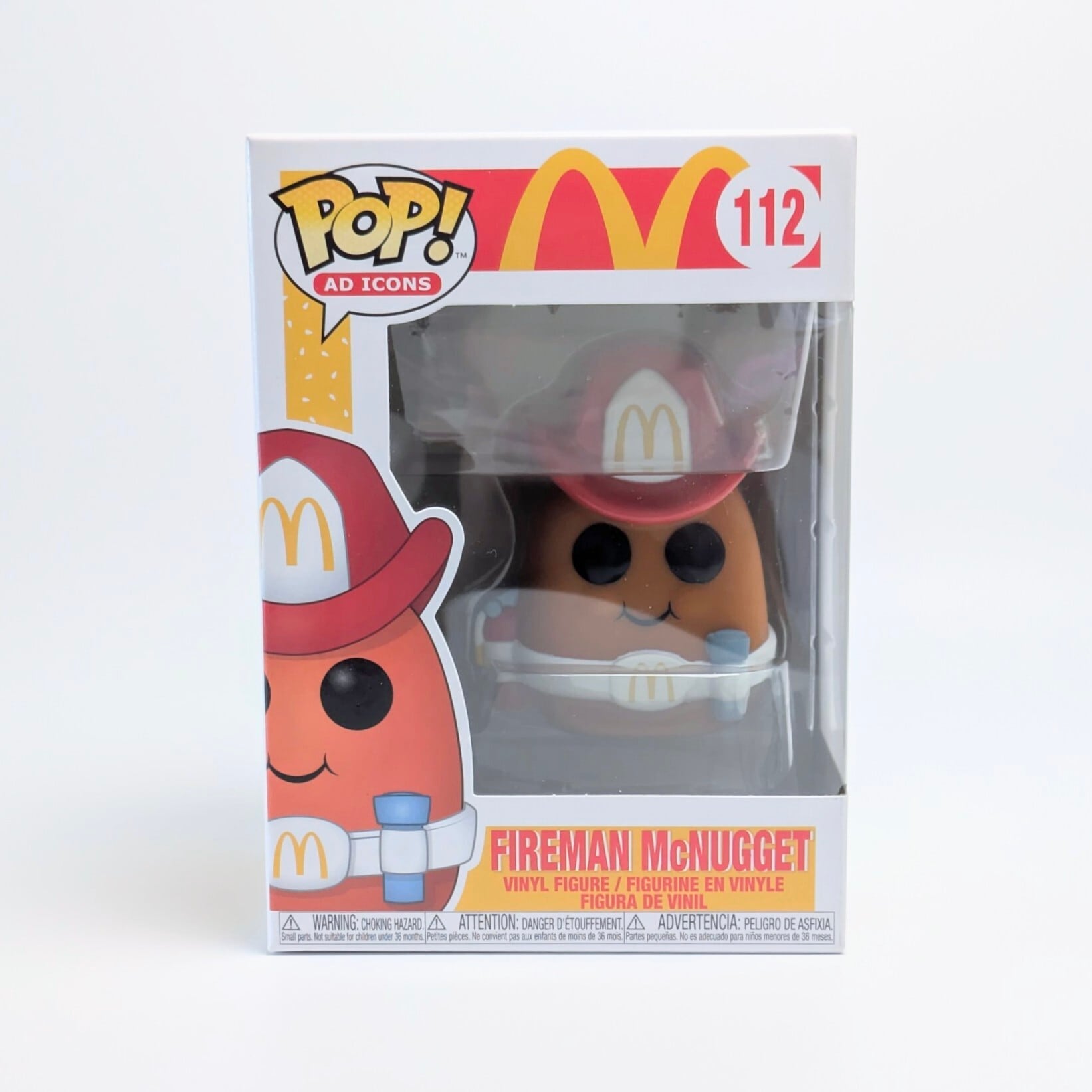 ☆US直輸入☆FUNKO 【 POP! AD ICONS VINYL FIGURE MCDONALDS FIREMAN McNUGGET（ マクドナルド ファイヤーマン マックナゲット ）】 ビニールフィギュア〚アメリカン雑貨 アメトイ〛