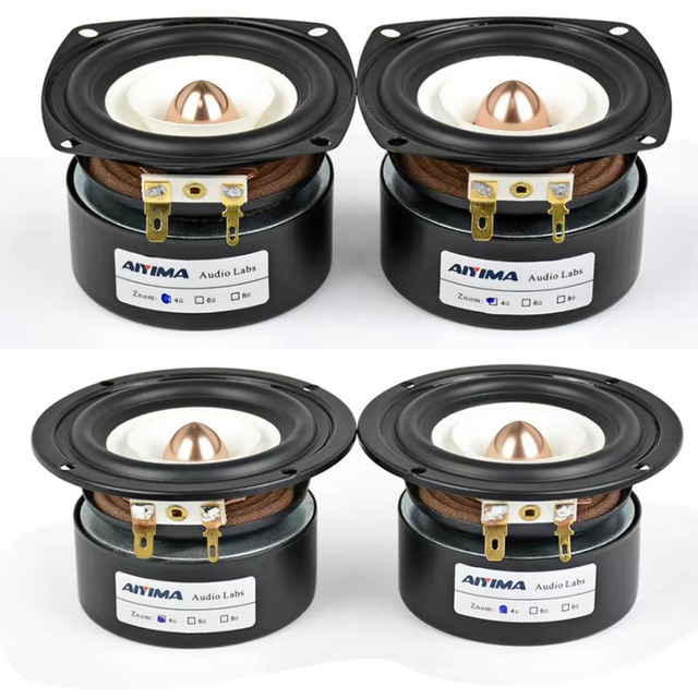 エンクロージャー スピーカーボックス 木製 3L バスレフ センタースピーカー 90mm 3インチ