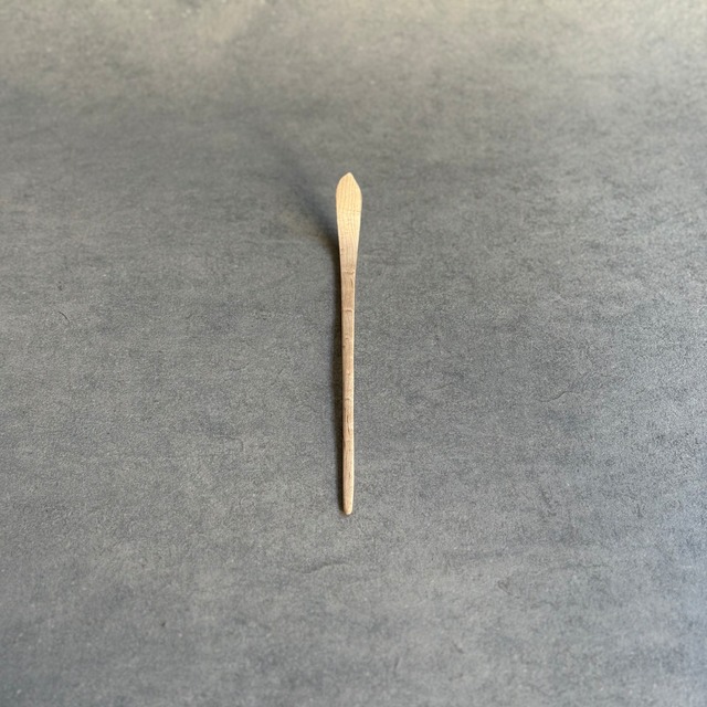 田澤祐介   茶杓  メープル  鳥眼杢