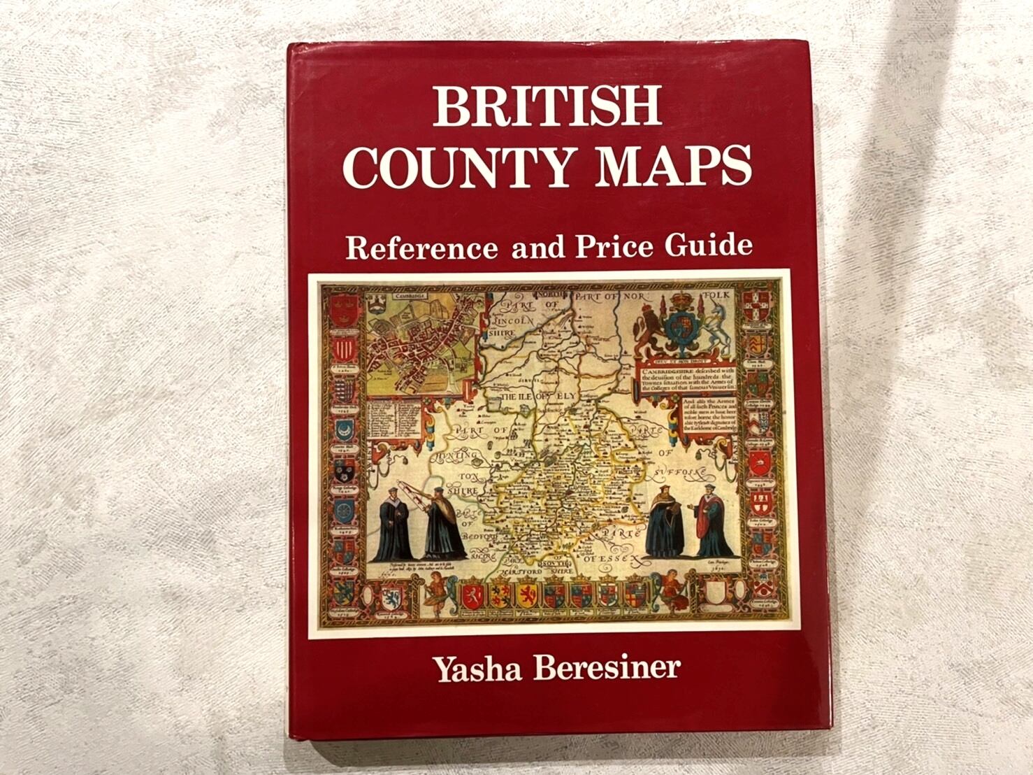 【VN035】British County Maps: Reference and Price Guide /visual book