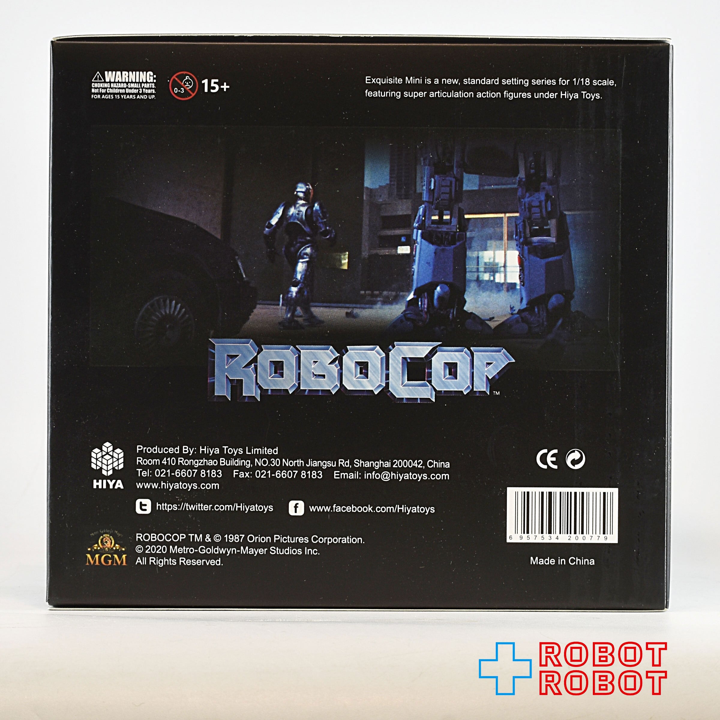 ハイヤトイズ ロボコップ ED-209 1/18 アクションフィギュア with