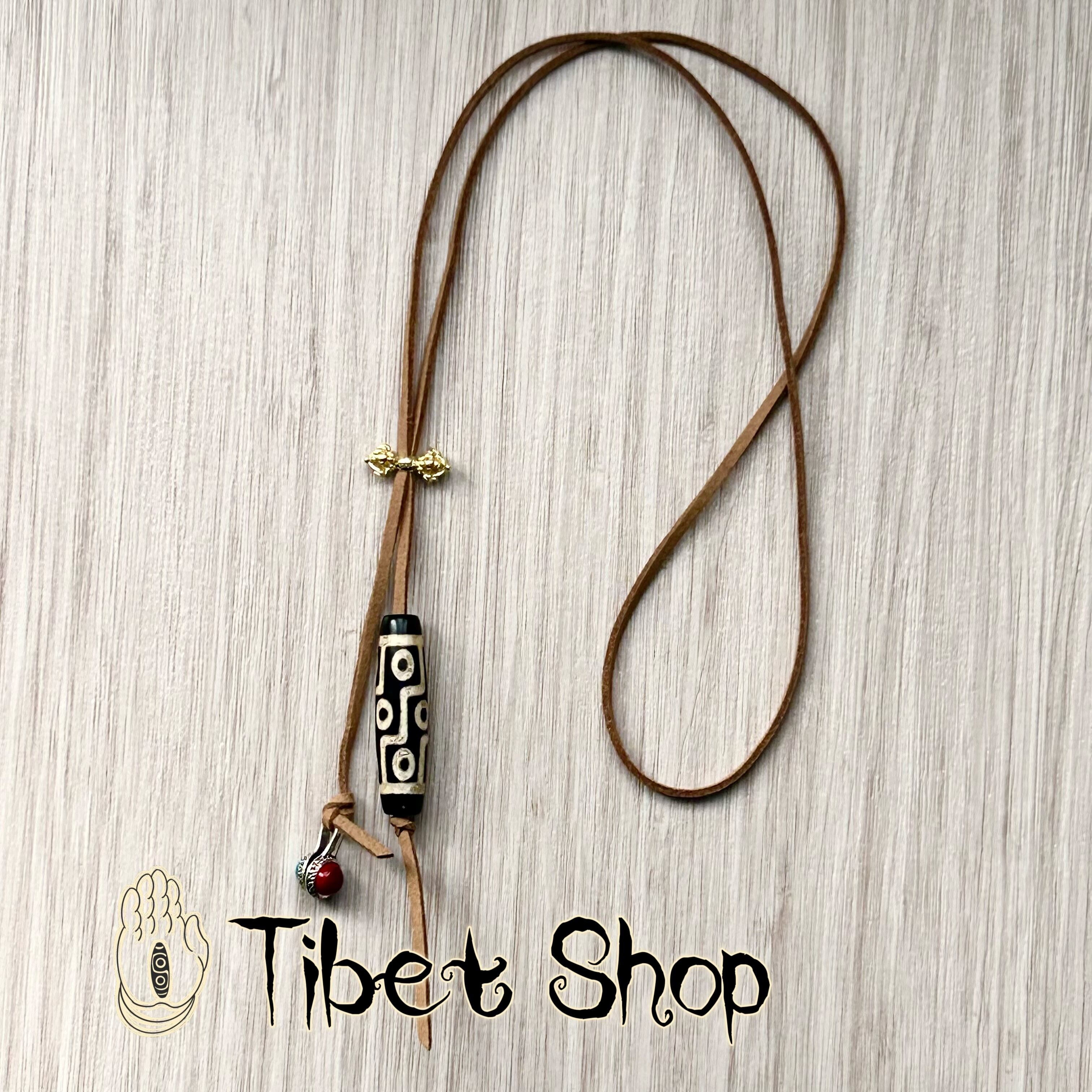 九眼天珠　ネックレス 現代天珠 九眼天珠 ネックレス バジュラ | tibetshop