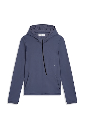 [OPEN YY] CURVED JERSEY HOODIE, MIDNIGHT BLUE 正規品 韓国ブランド 韓国通販 韓国代行 韓国ファッション オープン ワイワイ 日本 店舗