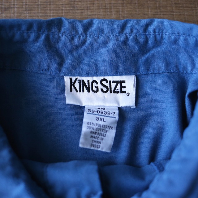 "KING SIZE" XXXL over silhouette good coloring h/s shirt pullover