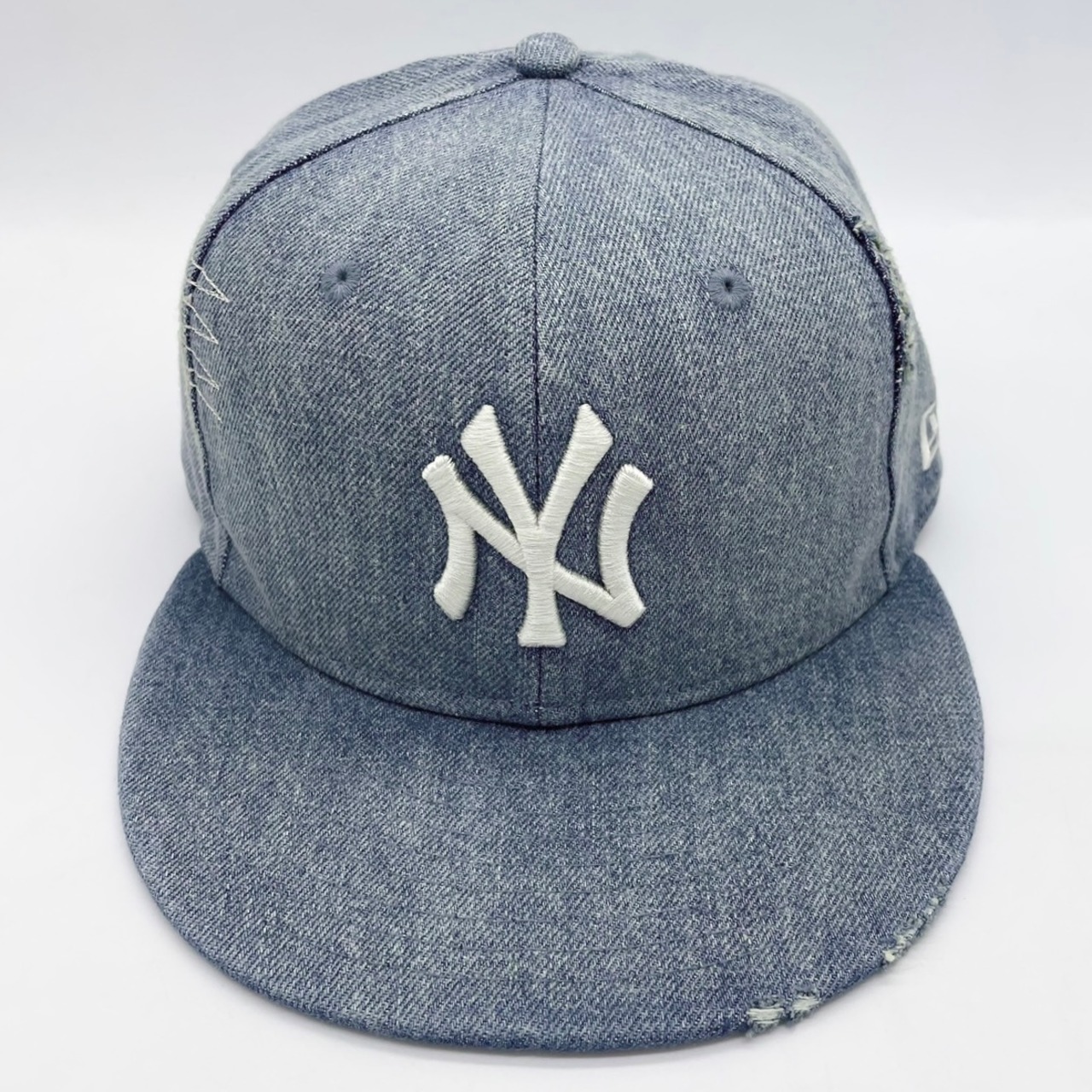 NEW ERA 59FIFTY/5950  Damaged Series ニューヨーク・ヤンキース ウォッシュドデニム