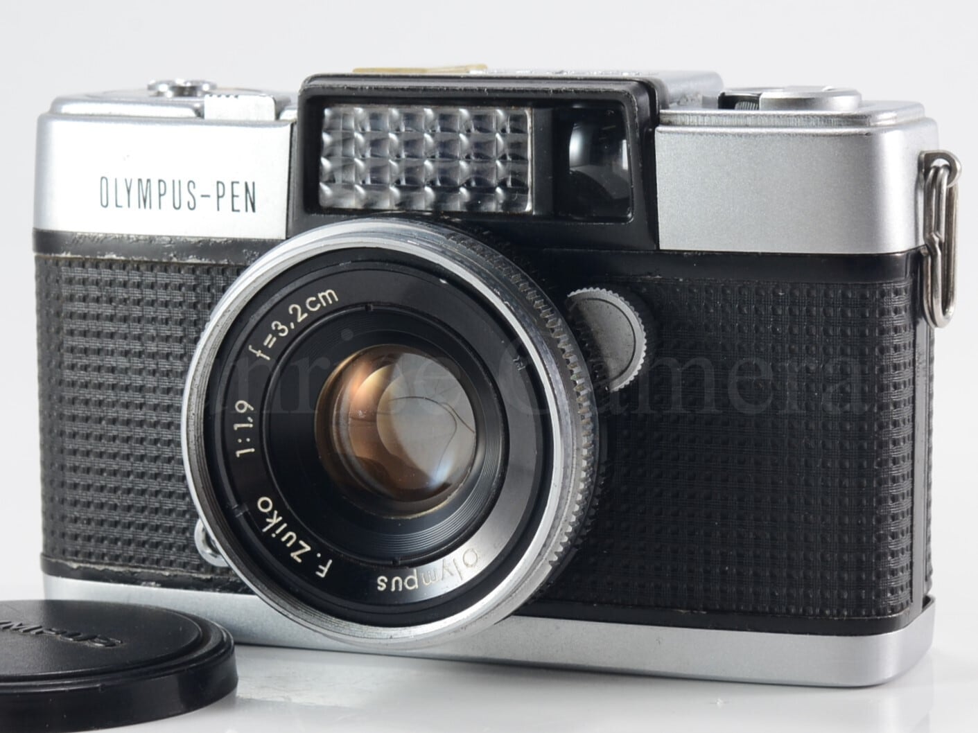 OLYMPUS PEN D F.Zuiko 3.2cm F1.9 整備済 オリンパス (23589