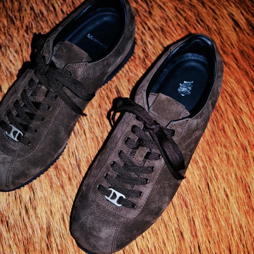 Tomo&Co. × COOTIE PRODUCTIONS ”RAJA JOG TRAINER” Brown Suede Tomo&Co. × COOTIE PRODUCTIONS ”RAJA JOG TRAINER” Brown Suede