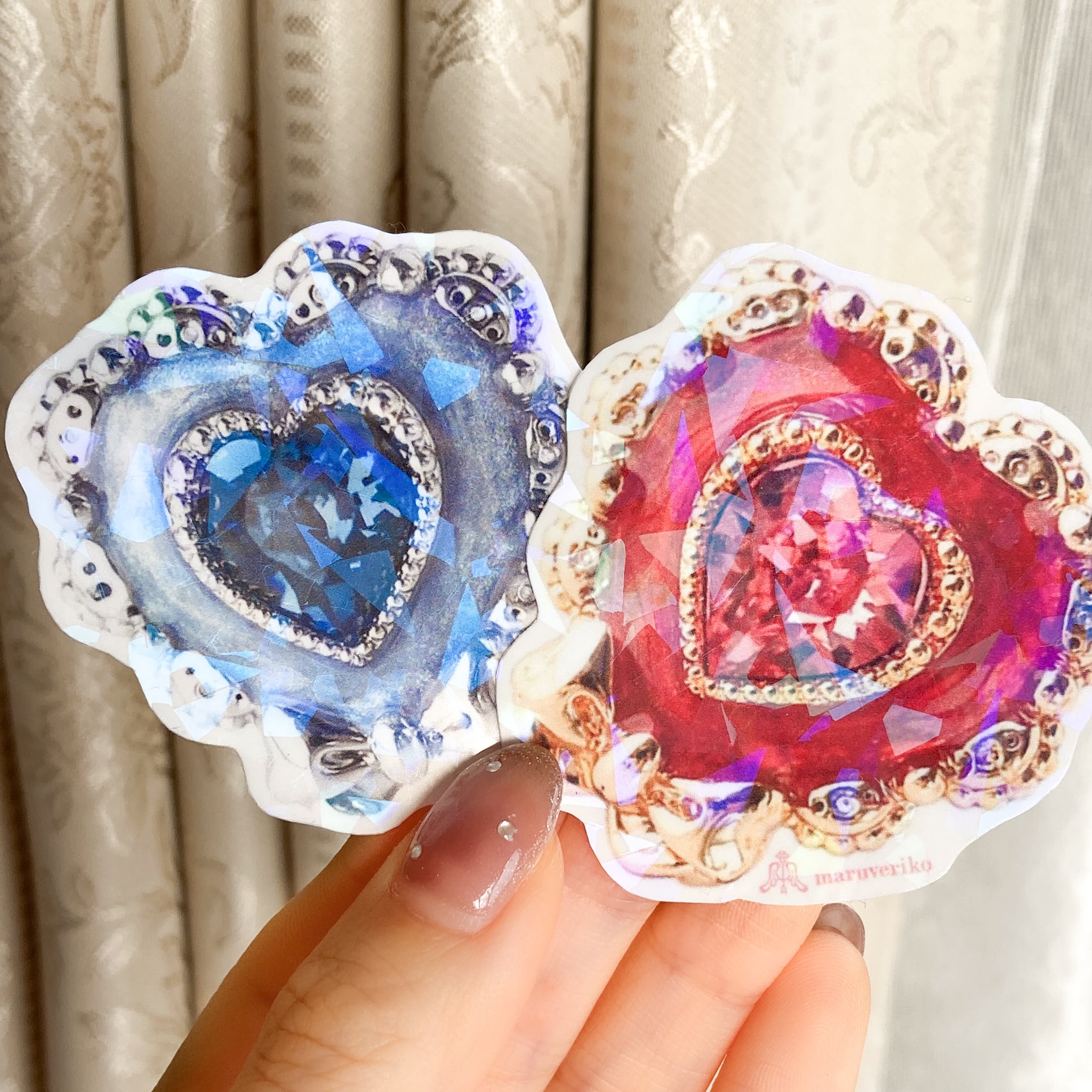 キラキラシール（ブルー） | マルベリコ