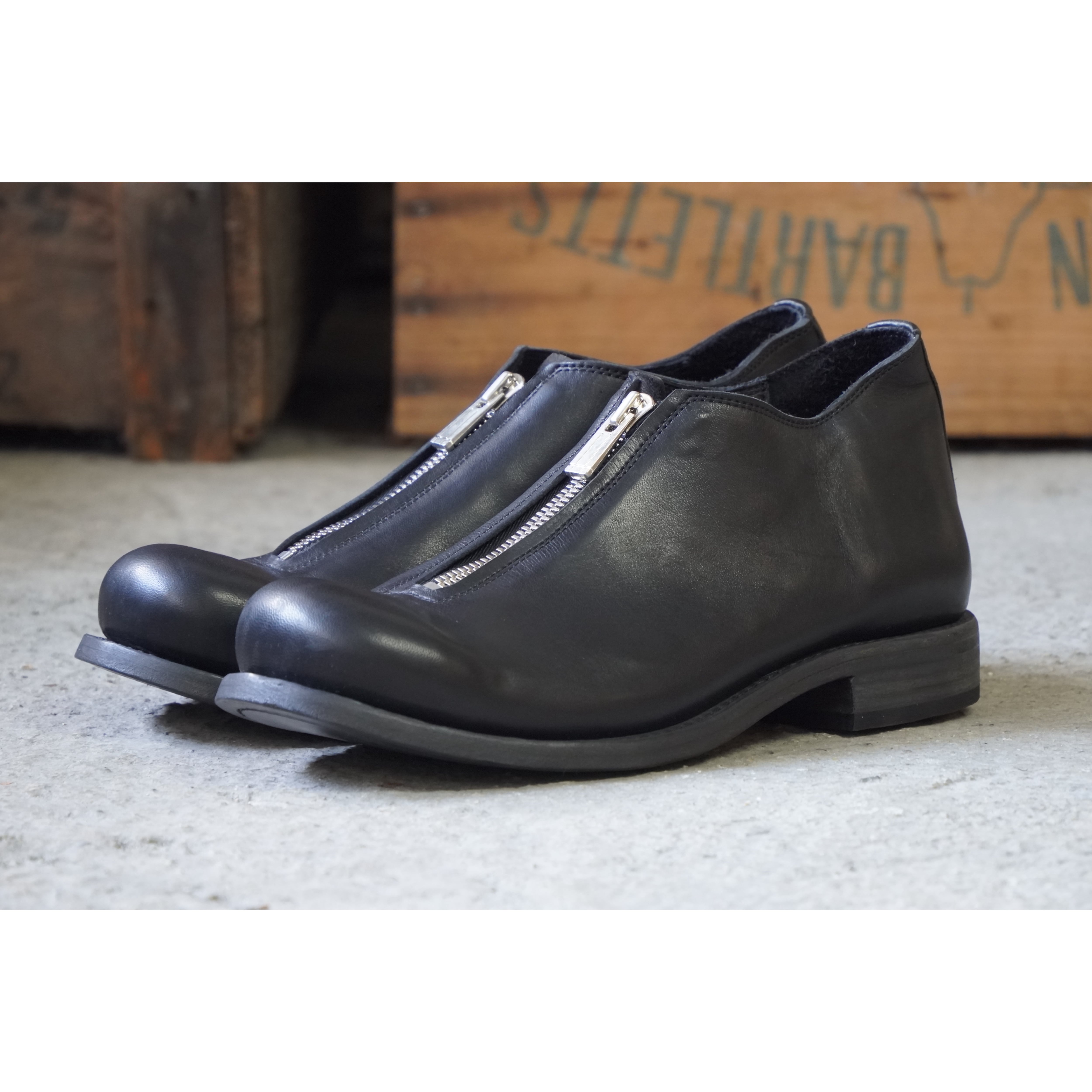 M3602-L4'BLR_front zip shoes_size42