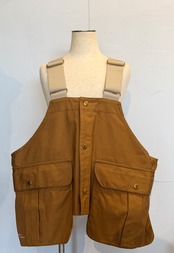 LAND & B.C. Hunt vest 02 short カーキ