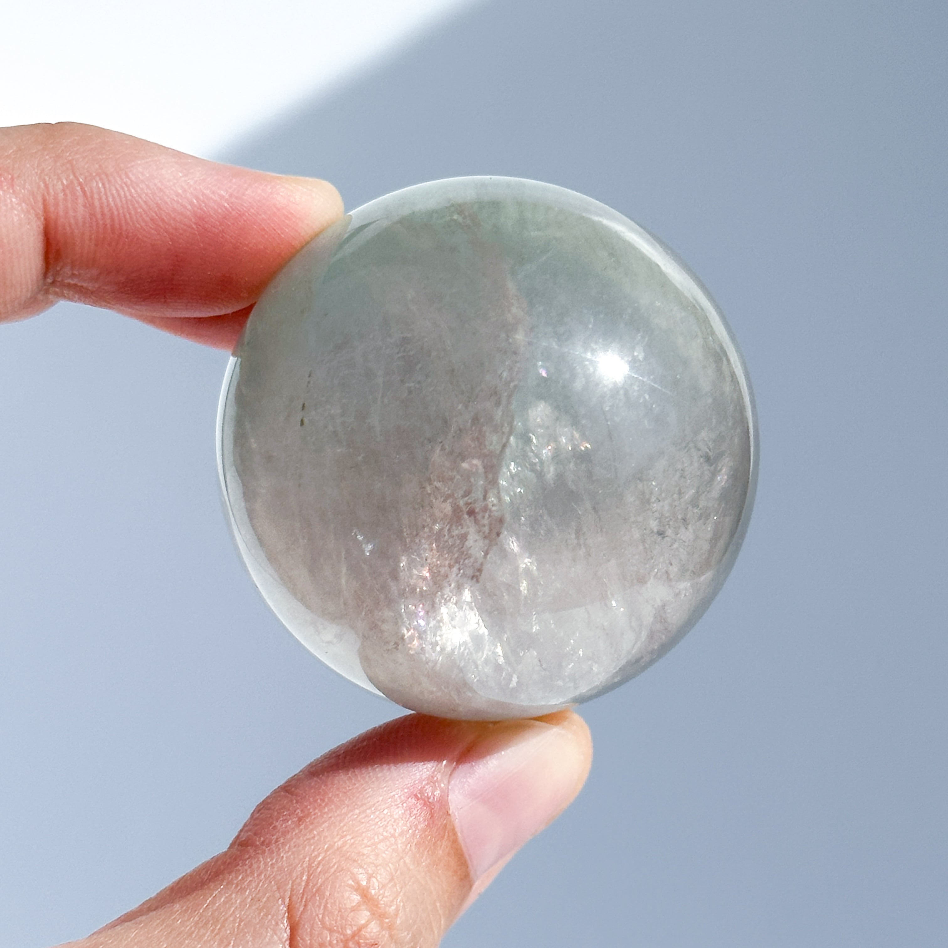 レインボーフローライト スフィア（丸玉)02◇ Rainbow Fluorite Sphere
