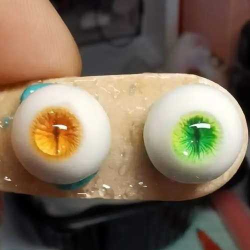 ドールアイ 30mm 猫目 カスタムドール アクセサリー 眼球 BJD 球体関節人形