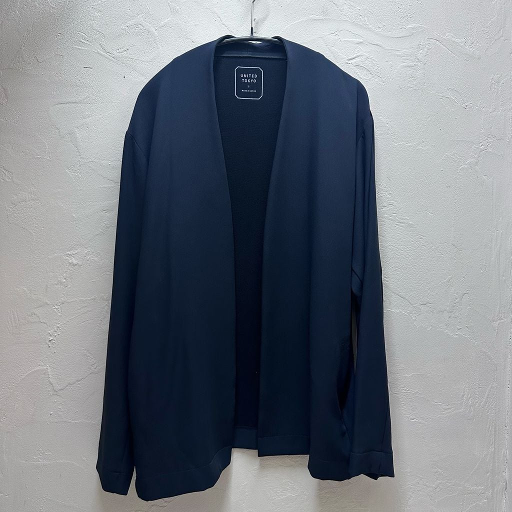 UNITED TOKYO ユナイテッドトウキョウ Dry Air Cardigan ノーカラー