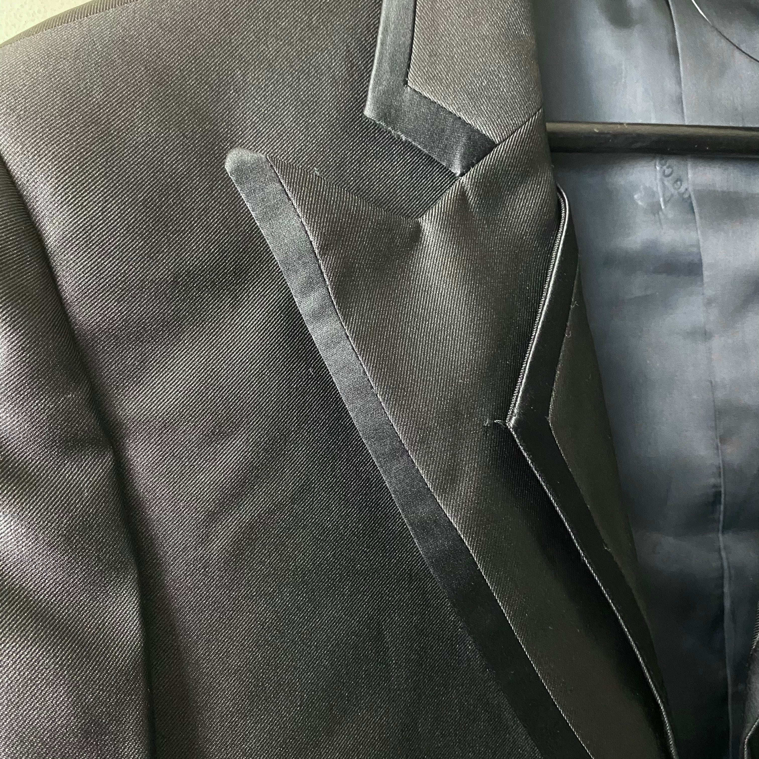 vintage PIERRE CARDIN luster fabric 3-piece tuxedo suits | NOIR ONLINE