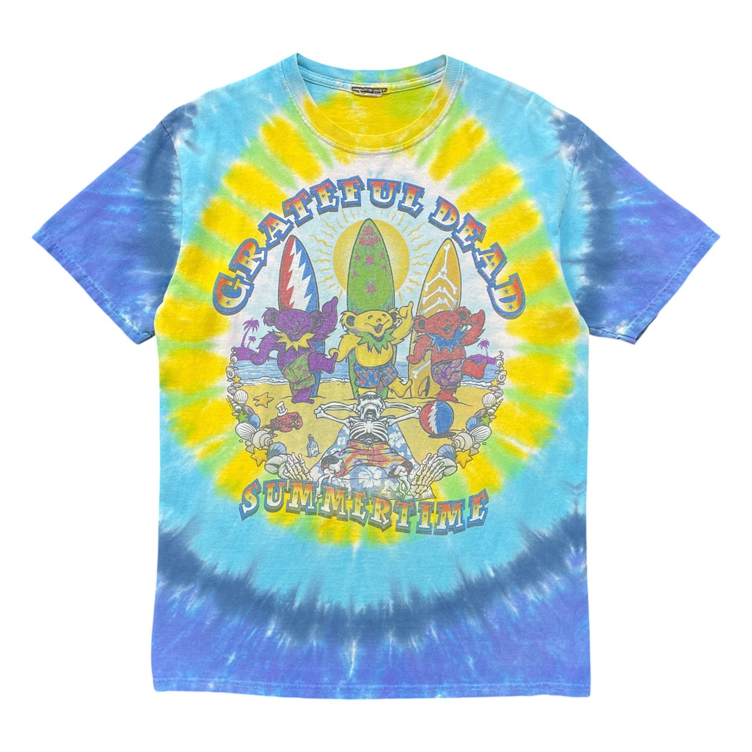 USA 古着 2001 Grateful Dead グレイトフルデッド タイダイ染め バンド