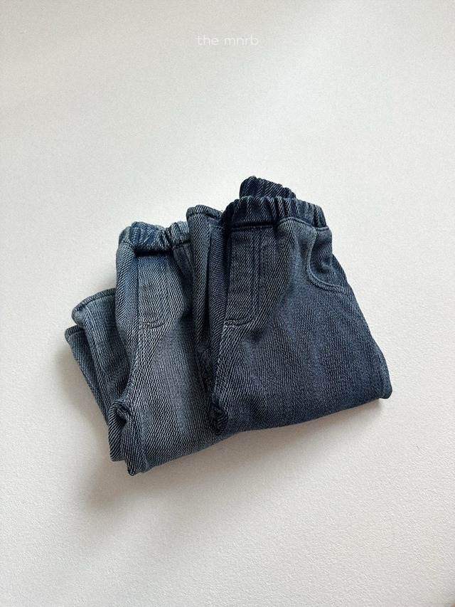 《予約/送料無料》row denim pants / minirobe