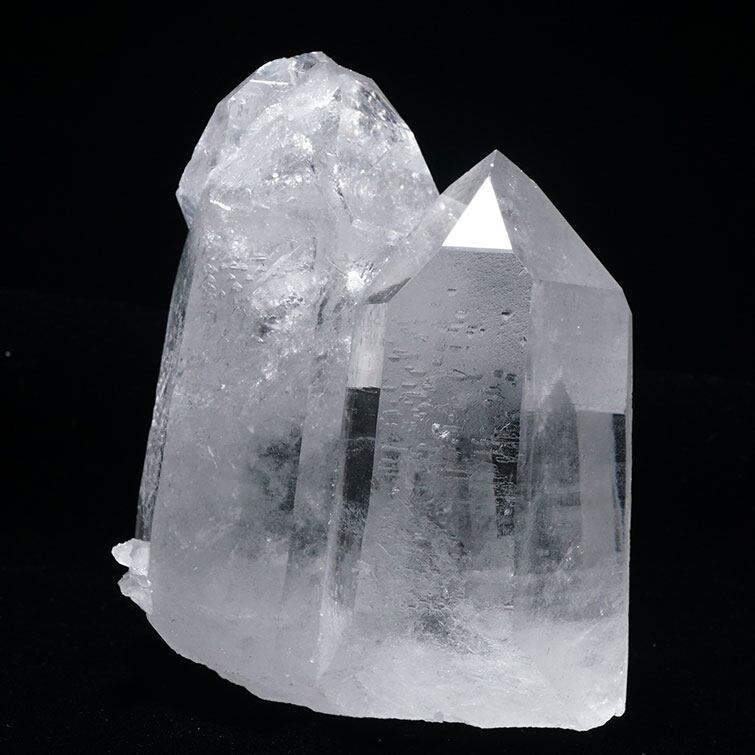 水晶 クラスター 虹入り アーカンソー産 一点物 282-305