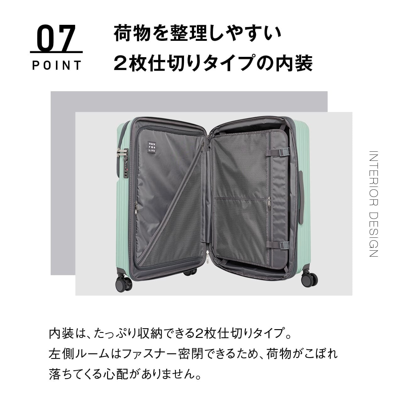 OUTDOOR PRODUCTS アウトドアプロダクツ スーツケース Lサイズ ハーフ