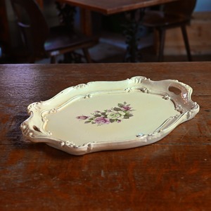 Tray / トレイ〈 プレート・花柄・店舗什器・アンティーク・ヴィンテージ 〉114467
