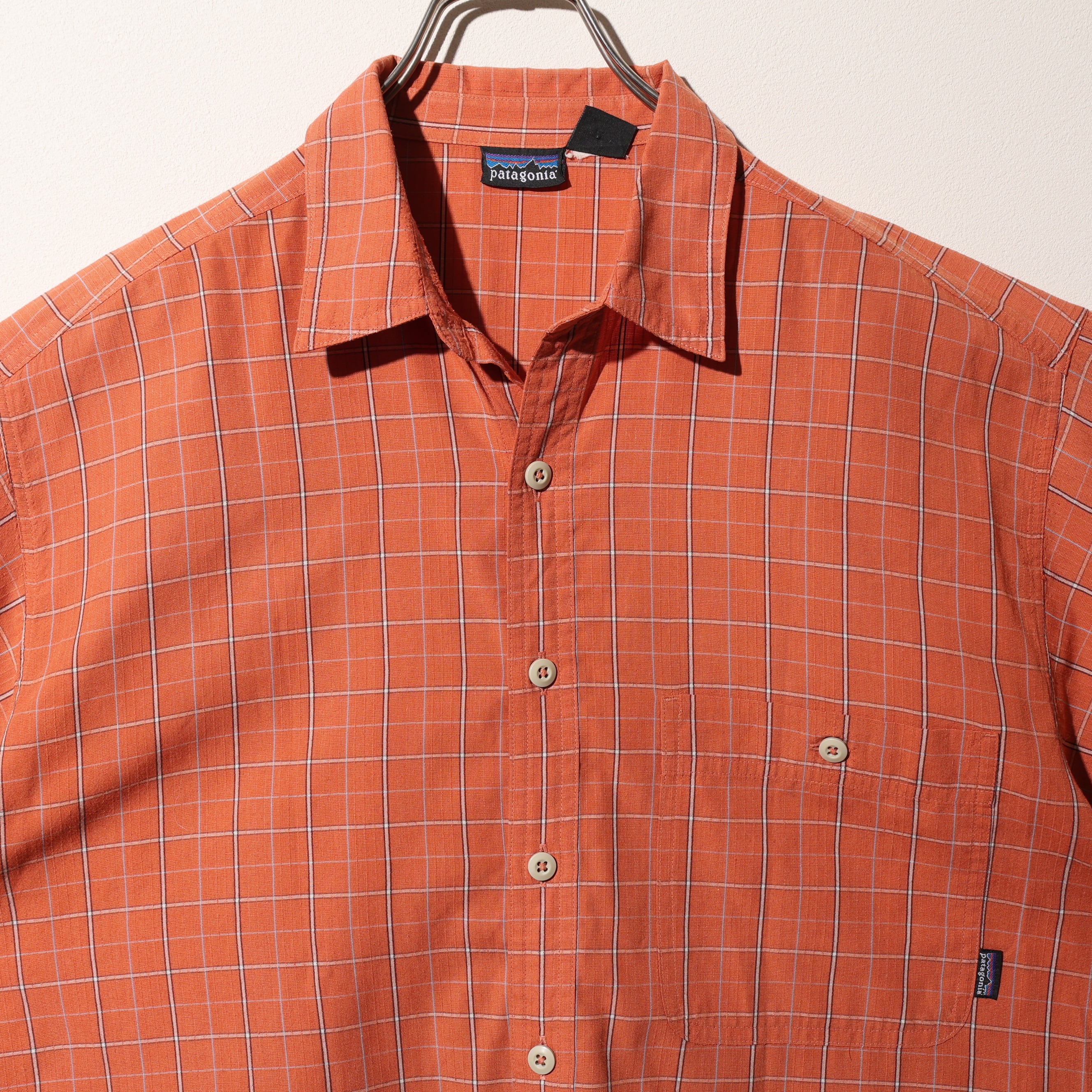 03年製patagonia Puckerware Shirtパッカーウェアシャツ M 03年 Puckerware Shirt Patagonia パッカーウェアシャツ パタゴニア