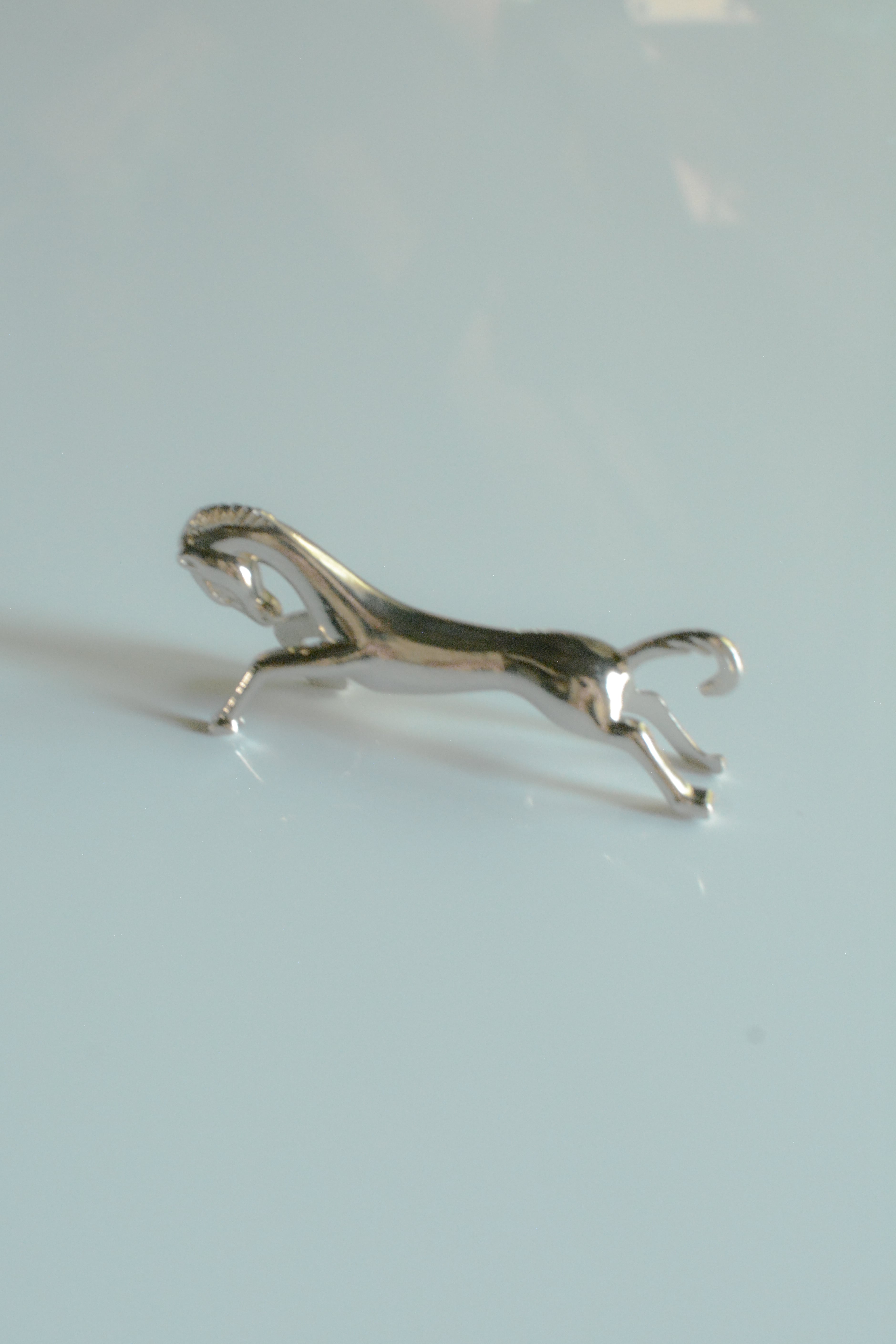 vintage cutlery rest horse