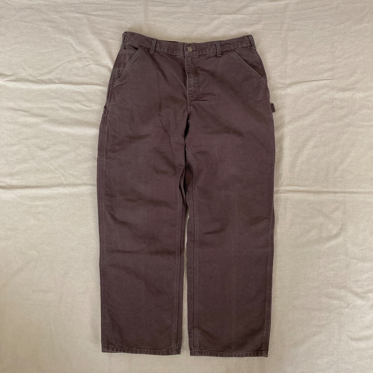 Carhartt Duck Painter Pants, Men's, W33 equivalent unclear Beige type Vintage Second Hand main image 0