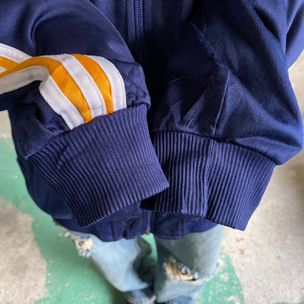 90年代 adidas アディダス サイドライン トラックジャケット メンズ XL