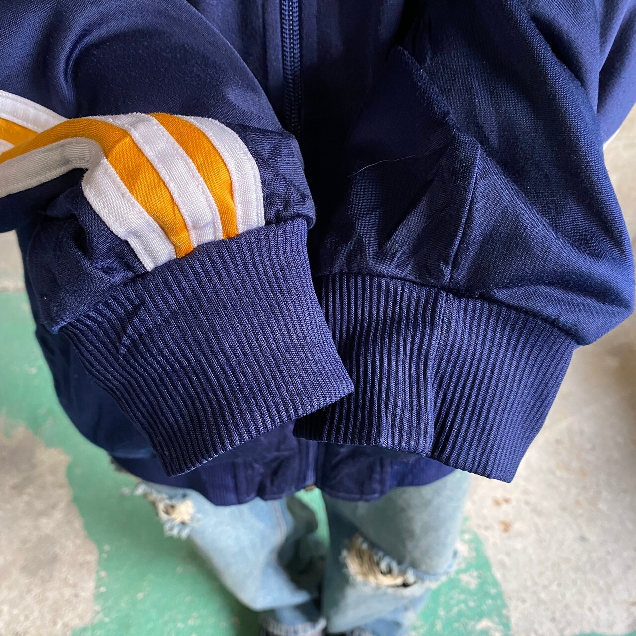 90年代 adidas アディダス サイドライン トラックジャケット メンズ XL 