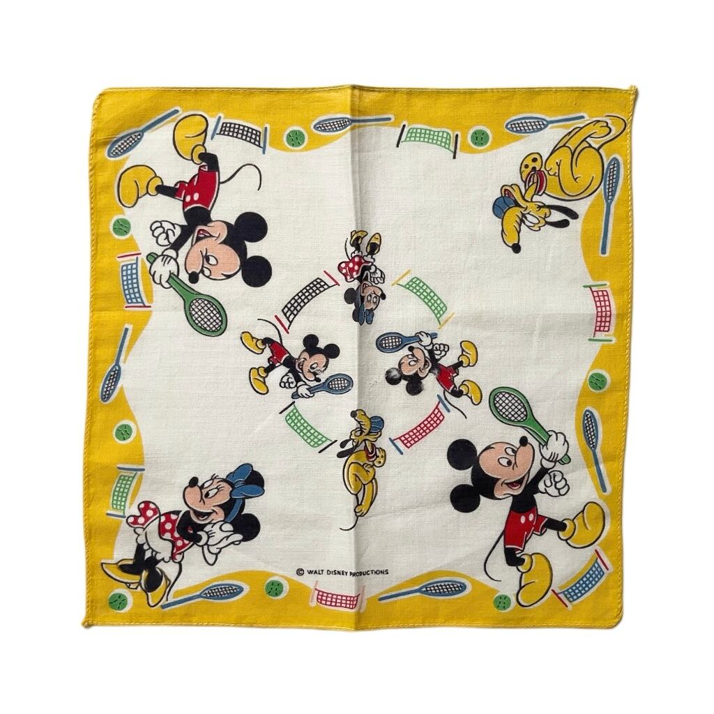 【Good】1960s Disney ヴィンテージハンカチ