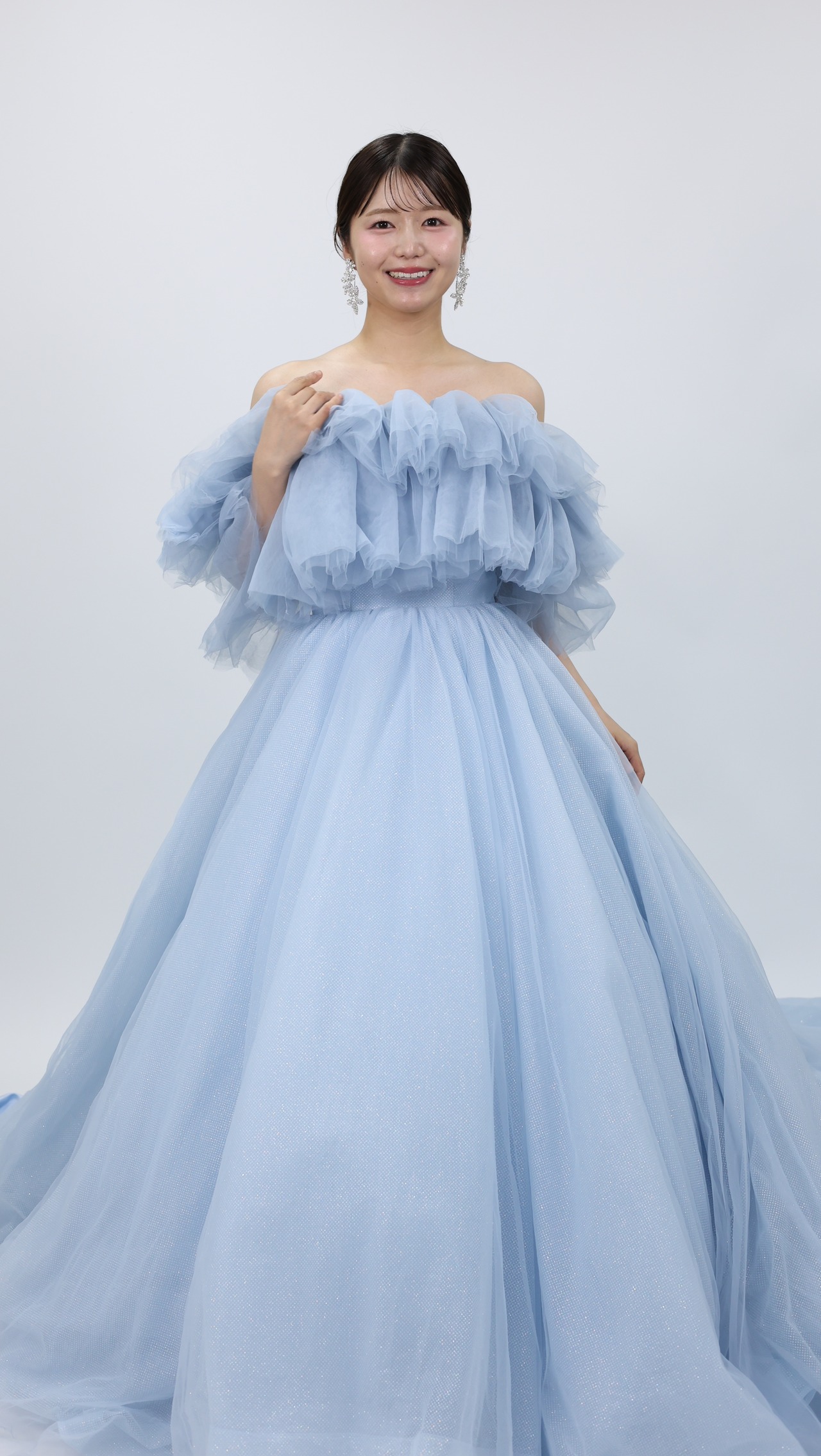 【DRESS 15】Blue tulle Dress（ブルーチュールドレス）