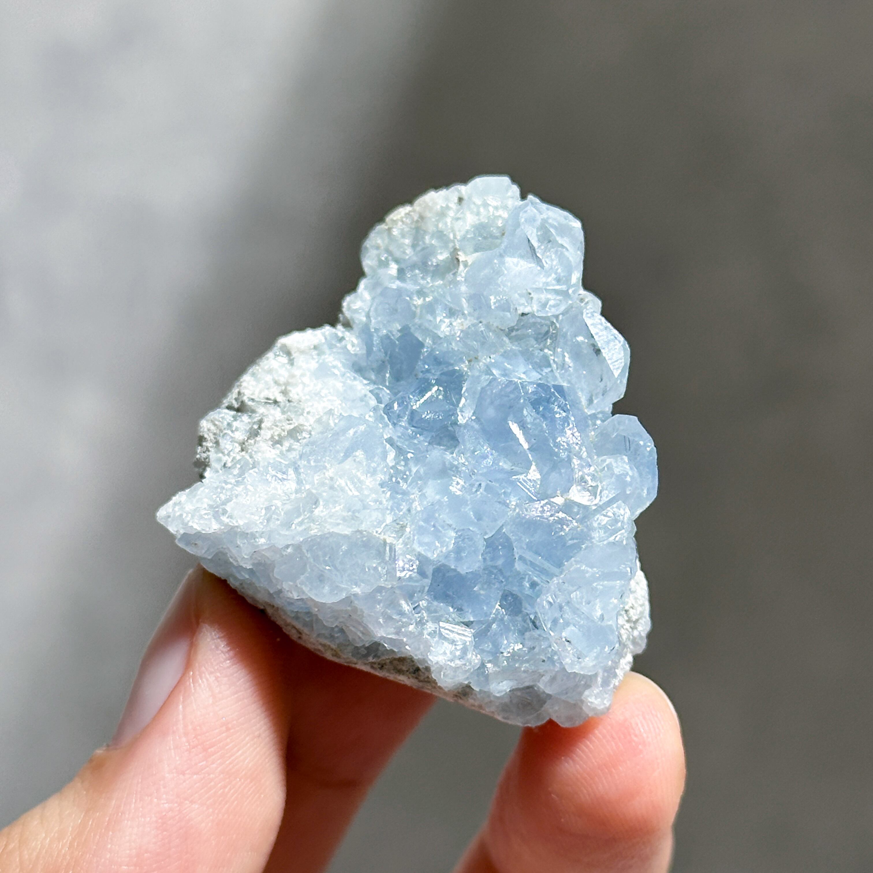 セレスタイト 天然石 パワーストーン 鉱物 水晶 原石 【公式通販】