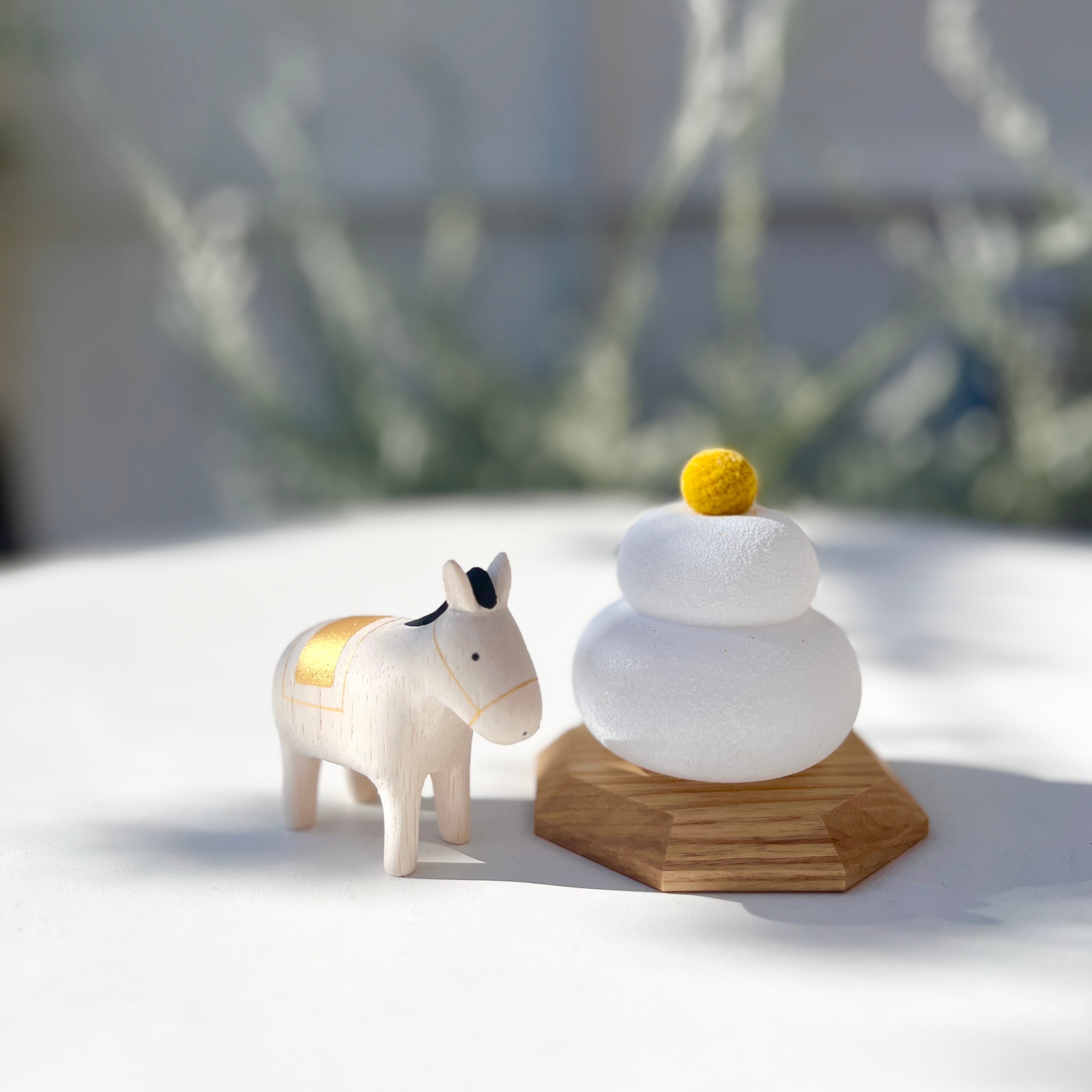 FUKU GLASS WORKS ガラスの鏡餅 | ihana design(イハナデザイン）